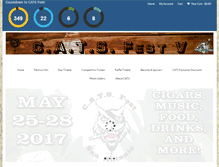 Tablet Screenshot of catsfestival.com